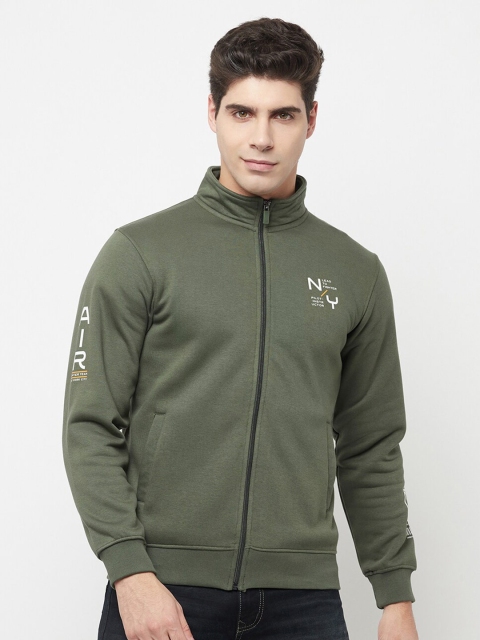 

Octave Men Green Sweatshirt