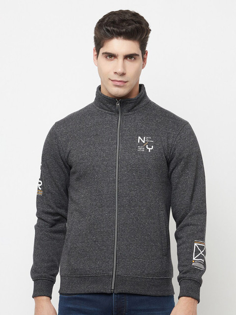 

Octave Men Charcoal Grey Sweatshirt
