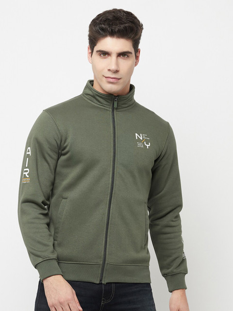 

Octave Men Green Sweatshirt