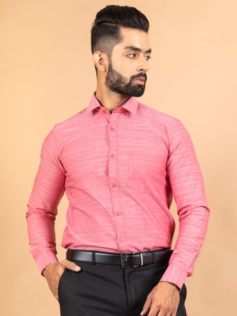 

Tistabene Men Pink Casual Shirt