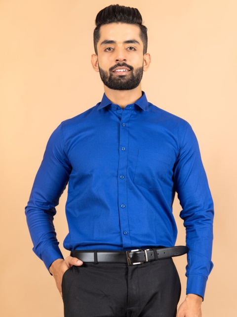 

Tistabene Men Blue Party Shirt