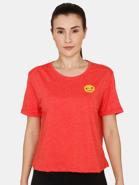 

Rosaline by Zivame Orange Top