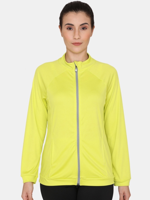 

Zelocity by Zivame Women Yellow Sporty Jacket