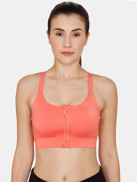 

Zelocity by Zivame Pink Removable Padding Bra