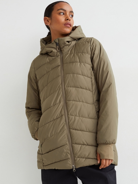

H&M Green Quilted Outdoor Jacket
