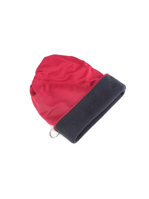 

ELLIS Men Red & Black Wool Beanie