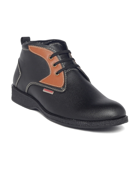 

Provogue Men Black Colourblocked Regular Boots
