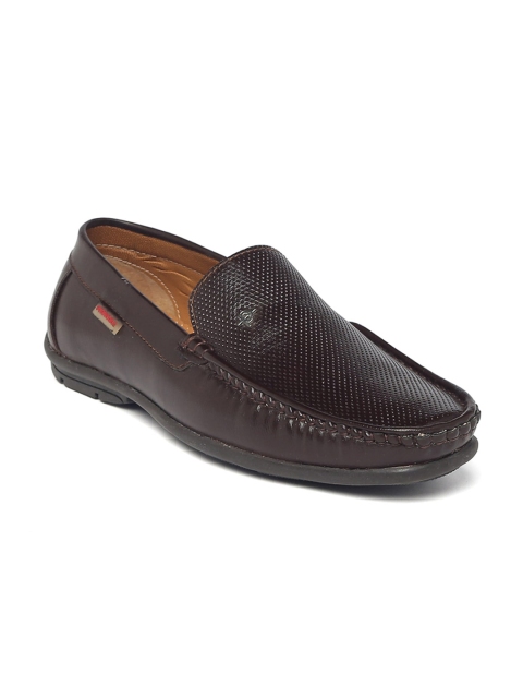 

Provogue Men Brown Perforations Loafers