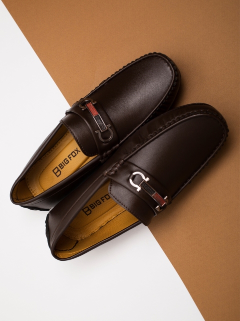 

Big Fox Men Brown Loafers