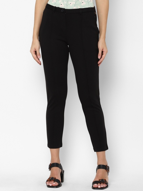 

Allen Solly Woman Women Black Trousers