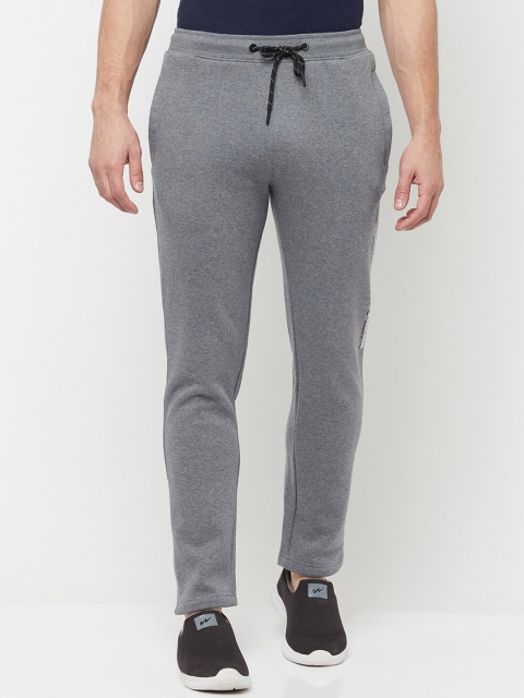 

Octave Men Grey Solid Cotton Track Pants