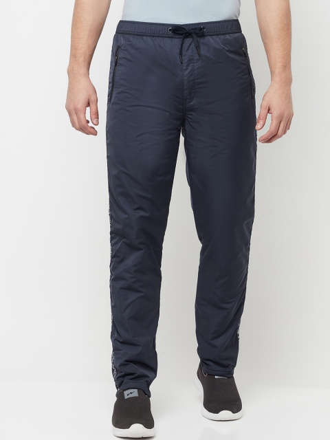 

Octave Men Navy-Blue Solid Cotton Track Pants