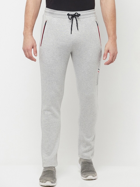 

Octave Men Grey Solid Cotton Track Pants