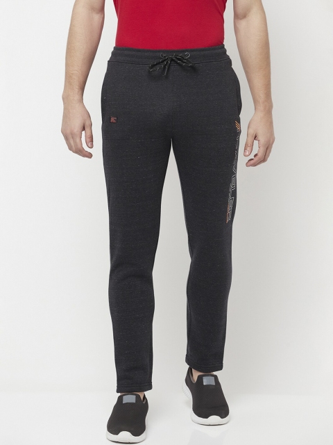 

Octave Men Grey Solid Cotton Track Pants