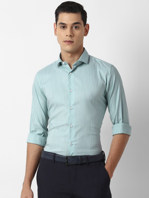 

Louis Philippe Sport Men Turquoise Blue Slim Fit Casual Shirt