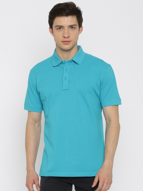 

John Players Men Blue Polo T-Shirt