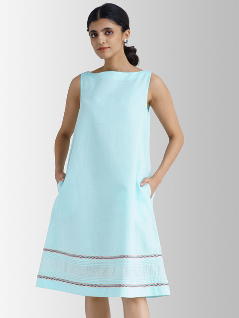 

Marigold by FableStreet Blue A-Line Dress
