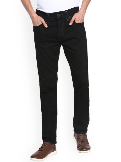 

True Religion Men Black Stretchable Jeans