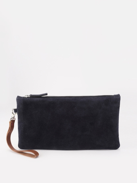 

The Decor Mart Black Leather Structured Sling Bag with Bow Detail
