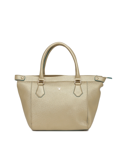 

Baggit Gold-Toned Textured Shoulder Bag