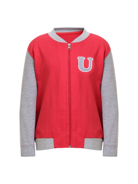 

UNDER FOURTEEN ONLY Boys Red Sweatshirt