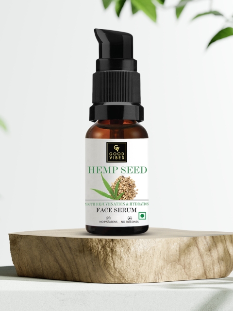 

Good Vibes Hemp Seed Hydrating Face Serum 10 ml, Transparent