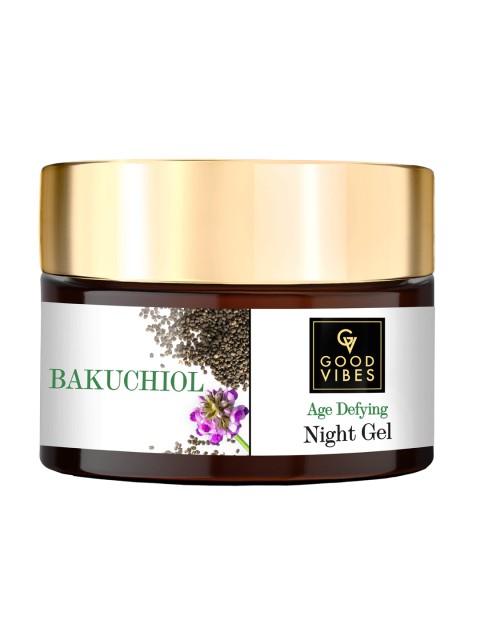 

Good Vibes Age Defying Bakuchiol Night Gel, Transparent