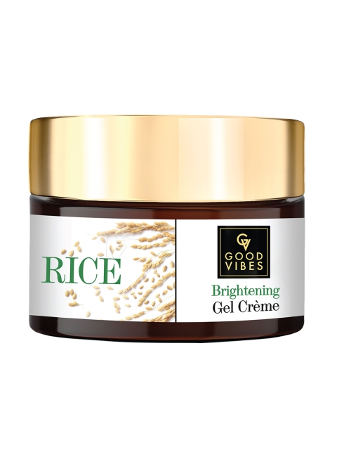 

Good Vibes Brightening Rice Gel Creme 50 g, Transparent