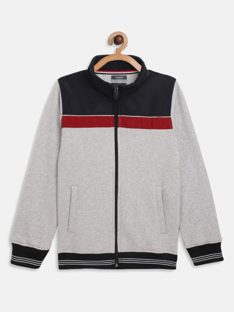 

Octave Boys Grey Colourblocked Sweatshirt