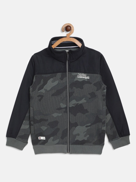 

Octave Boys Navy Blue Camouflage Printed Sweatshirt