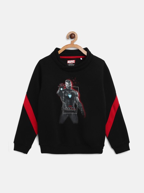 

Octave Boys Black Printed Sweatshirt