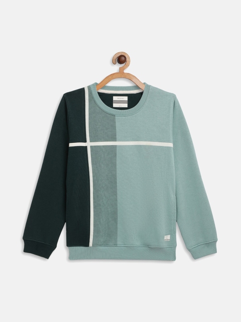 

Octave Boys Blue Checked Sweatshirt
