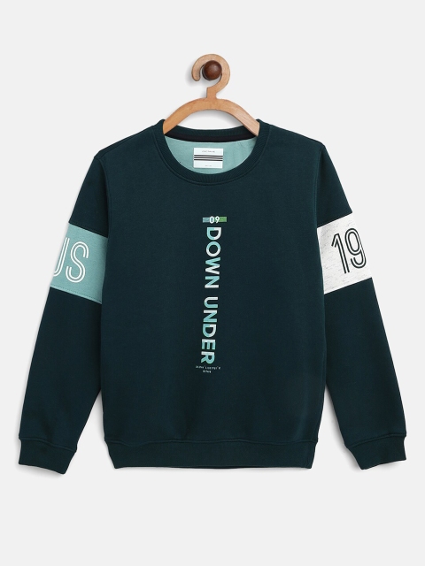 

Octave Boys Blue Printed Sweatshirt