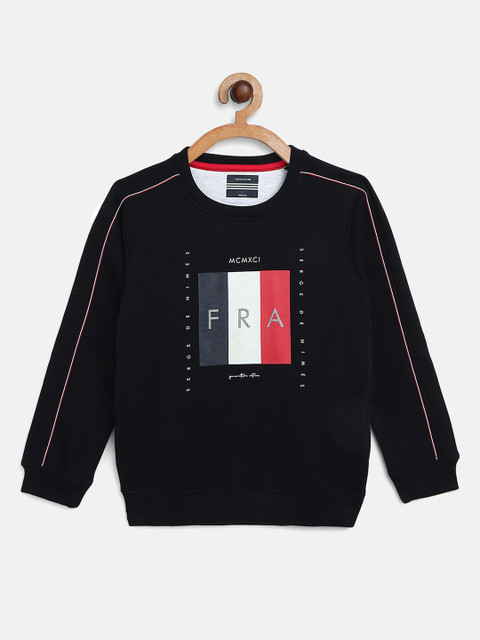 

Octave Boys Navy Blue Printed Sweatshirt