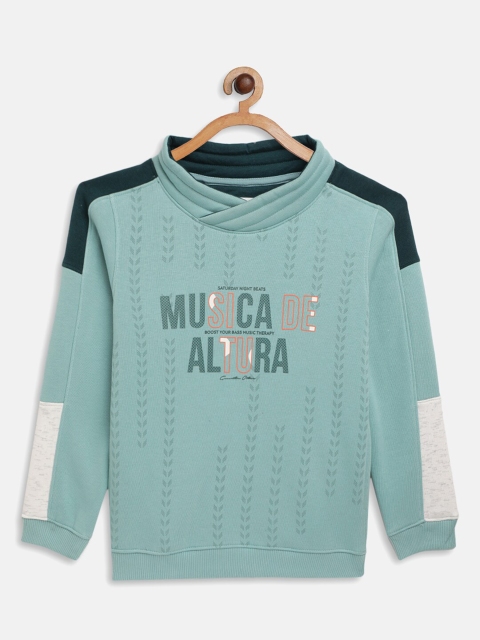 

Octave Boys Blue Printed Sweatshirt