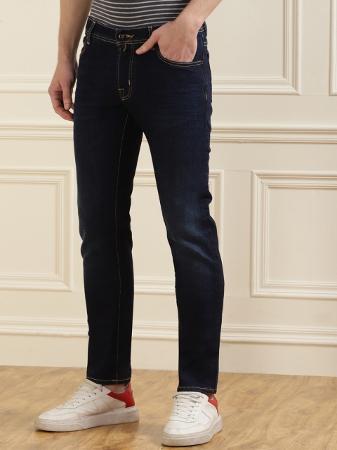

Jacob Cohen Men Navy Blue Slim Fit Jeans