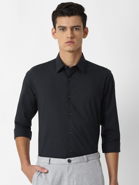 

Louis Philippe Sport Men Black Slim Fit Casual Shirt