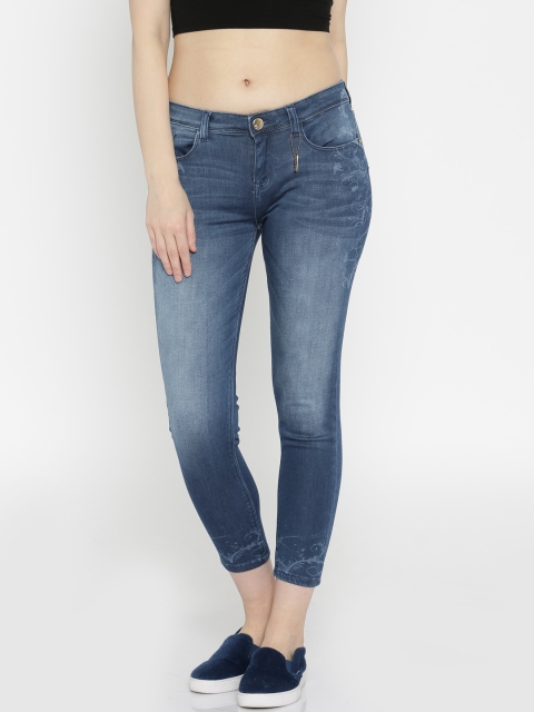 

Jealous 21 Women Blue Hottie Fit Mi-Rise Clean Look Jeans