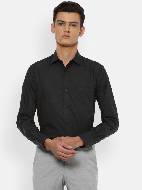 

Louis Philippe Men Black Formal Shirt