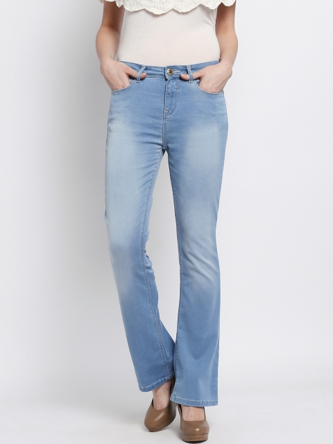 

Jealous 21 Women Blue Bootcut Fit Mid-Rise Clean Look Jeans