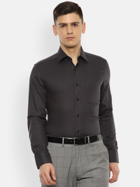 

Louis Philippe Men Grey Formal Shirt