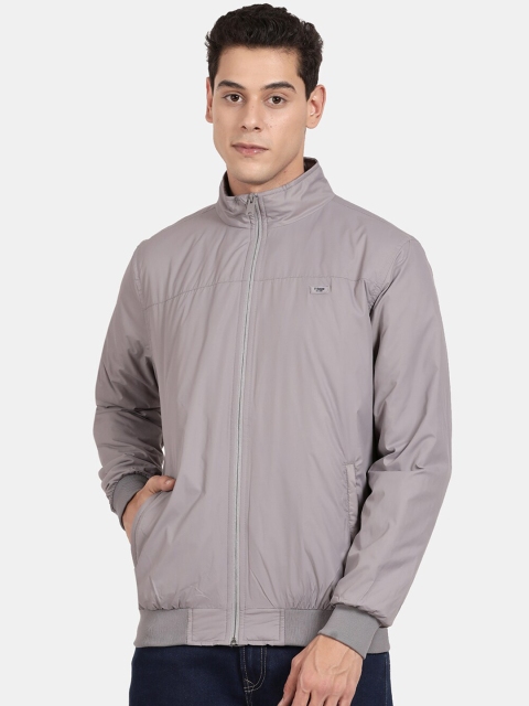 

t-base Men Grey Biker Jacket