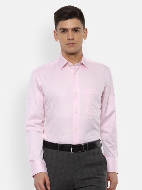 

Luxure by Louis Philippe Men Pink Formal Shirt