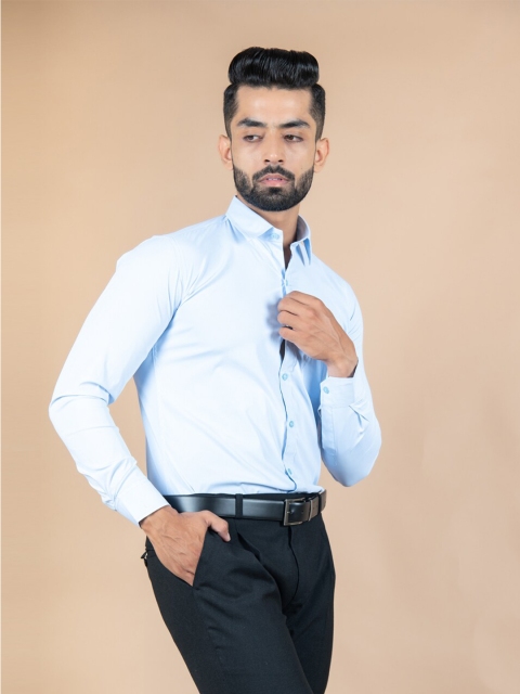 

Tistabene Men Blue Casual Shirt