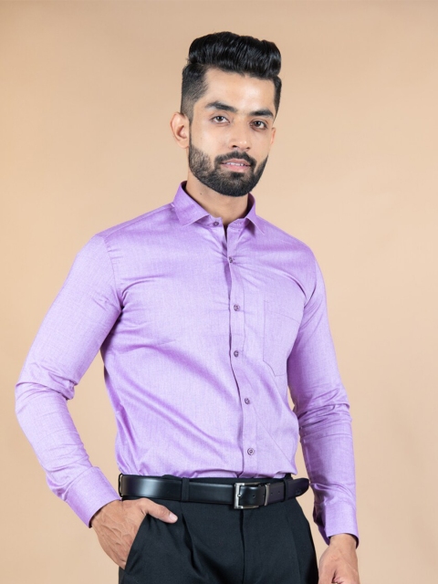 

Tistabene Men Purple Party Shirt