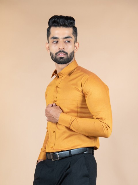 

Tistabene Men Yellow Casual Shirt