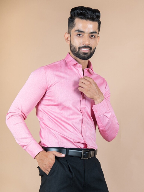 

Tistabene Men Pink Casual Shirt