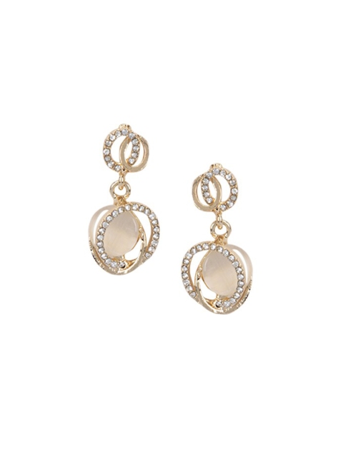 

Kazo Gold-Toned Oval Drop Earrings