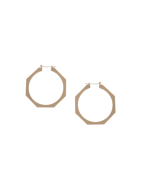 

Kazo Gold-Toned Circular Hoop Earrings