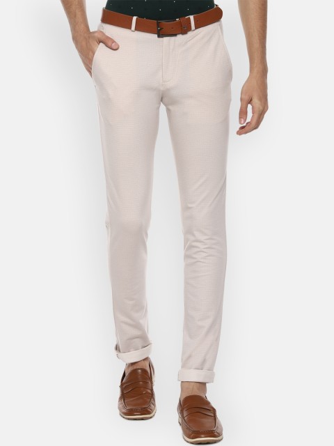 

Louis Philippe Sport Men Beige Slim Fit Chinos Trousers